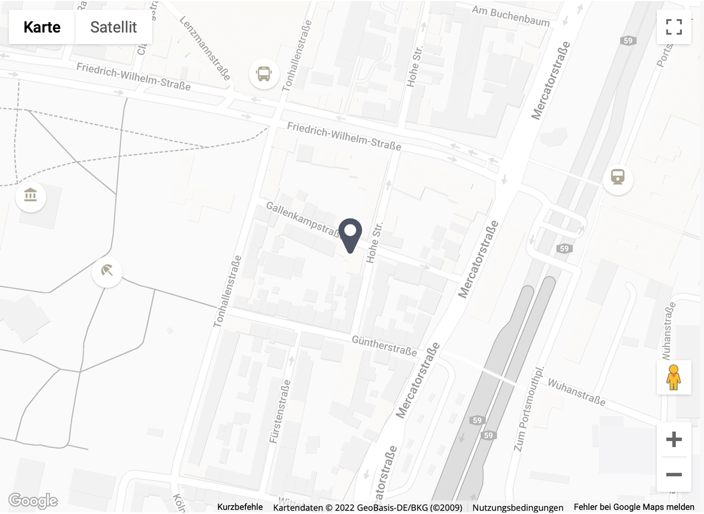 3E Finanzplanung Duisburg Google Maps Karte